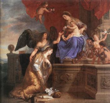 Gaspard De Crayer : The Coronation Of St Rosalie